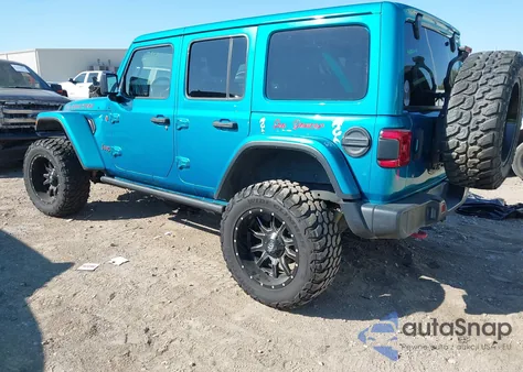 2019 Jeep Wrangler Unlimited Rubicon из США, поврежденный, VIN 1C4HJXFG7KW614461